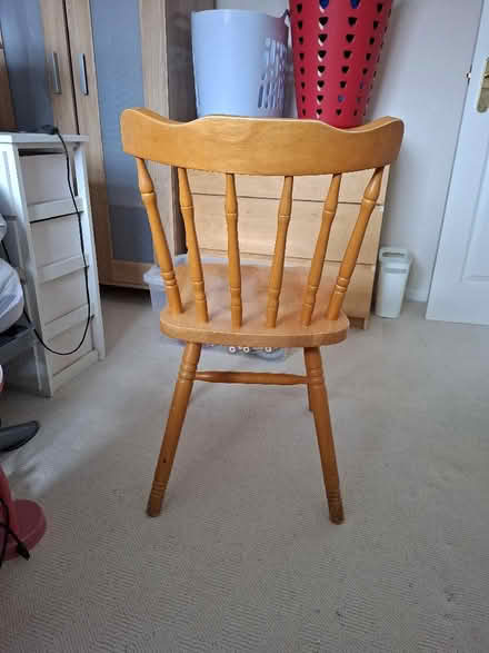 Photo of free 4 dining room chairs (Dronfield Woodhouse S18) #2