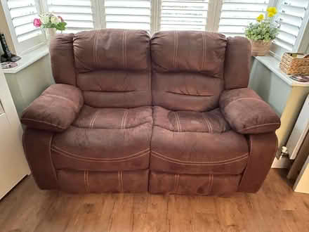 Photo of free 3 piece recliners sofa (walderslade) #1