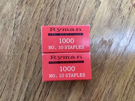 Photo of free Two boxes number 10 STAPLES (Oxford OX4) #1