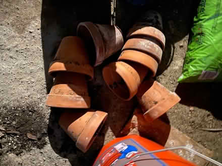 Photo of free Flower pots, stand from bed frame (Lowell and highland) #3