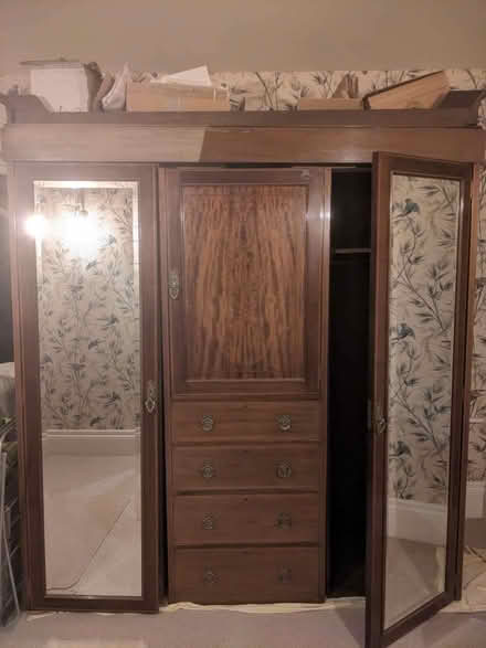 Photo of free Edwardian wardrobe (Little Neston CH64) #1