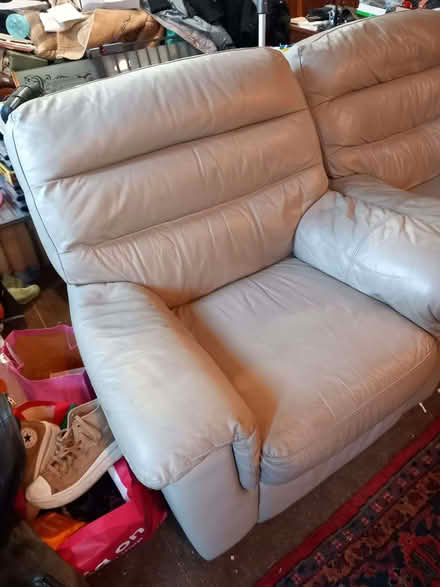 Photo of free Pair of leather armchairs (Nun Hills OL13) #2