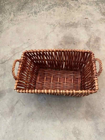 Photo of free Small wicker basket (Lawrence Expy and Hwy 280) #2