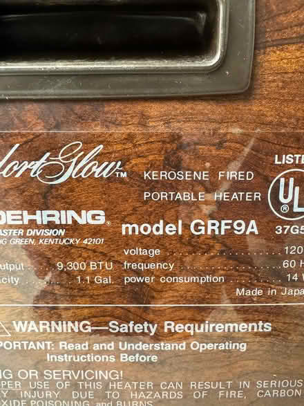 Photo of free 2 Kerosene Heaters (West Bradford Twp) #3