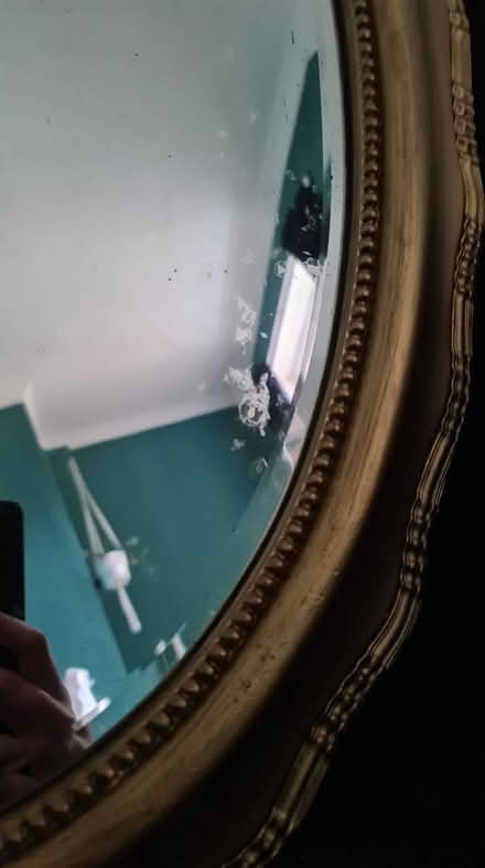 Photo of free Vintage oval mirror (Failsworth M35) #2