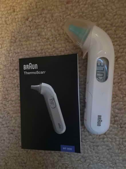 Photo of free Braun thermometer (Fairfield Park) #1
