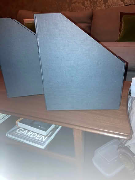 Photo of free 2 black IKEA filing system (Kingston KT2) #1