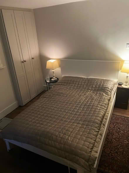 Photo of free Double bed frame (Downley HP13) #2