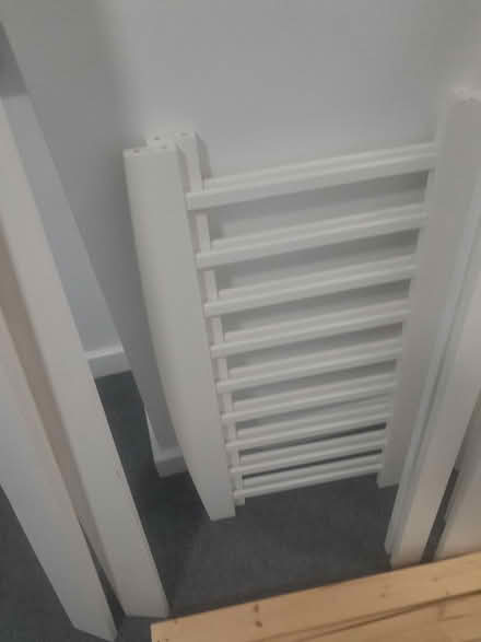 Photo of free White Single bed frame (Mitcham CR4) #2