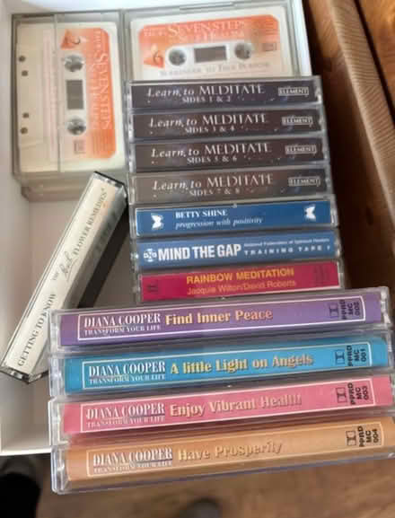 Photo of free Meditation & Healing cassettes (Peacehaven BN10) #1