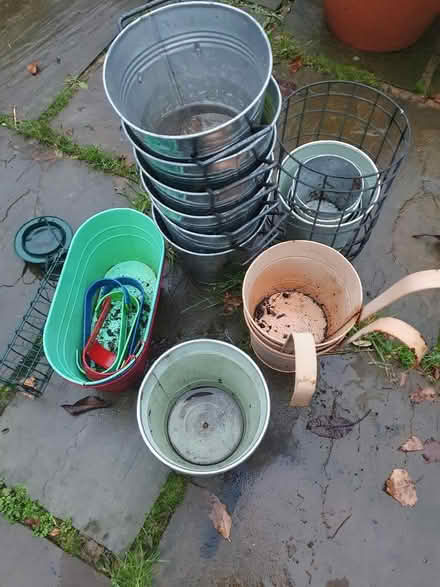Photo of free Plant pots, hanging pots and bird feeder (Kendal LA9) #1