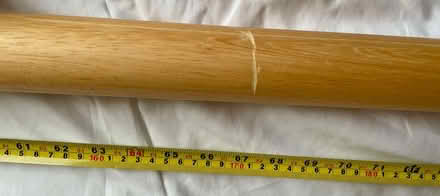 Photo of free Curtain pole (wood) (Heswall CH60) #3