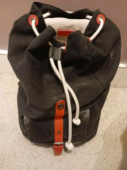 Photo of free Canvas and leather rucksack (East Dulwich, SE22) #2