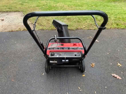 Photo of free Snow blower (Montvale) #2