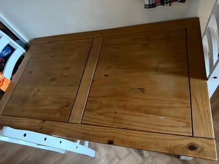 Photo of free Wooden dining table (Wa10) #2