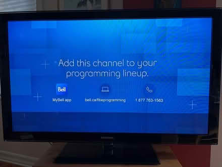 Photo of free 50” Plasma TV (Samsung PN50C550) (Brantwood Park) #1