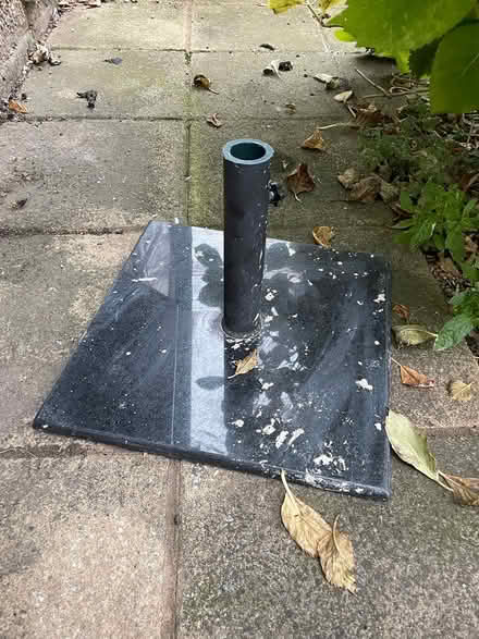 Photo of free Parasol base (E17 Blackhorse Rd) #1