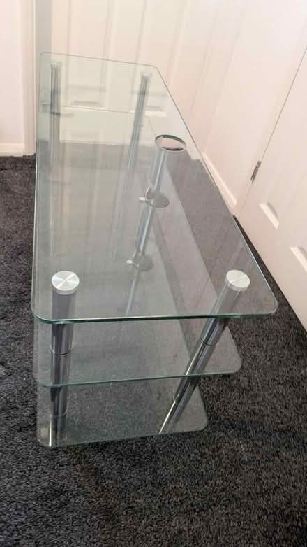 Photo of free Glass TV stand (Little Sandhurst GU47) #1