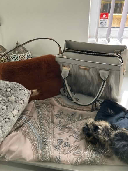 Photo of free Bags gloves and top (Beaumont) #1