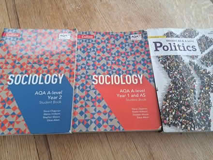 Photo of free A' level revision books (Weston) #1