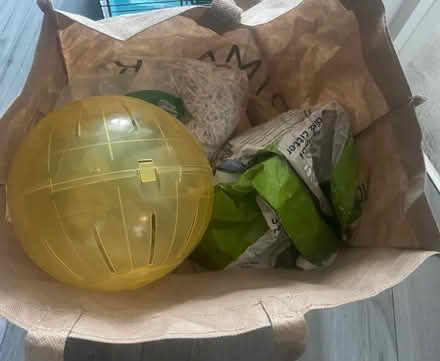Photo of free Hamster cage + exercise ball etc (Catford SE6) #2