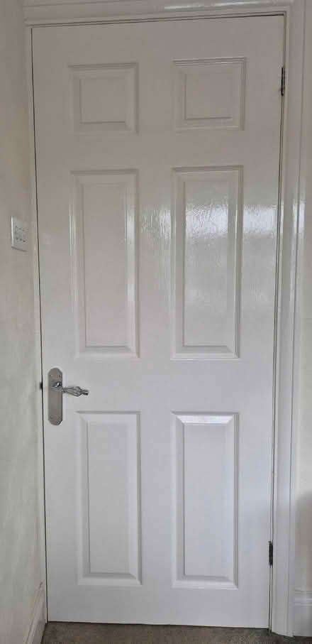 Photo of free 2 x internal doors, including handles and hinges (Little Bloxwich WS3) #1
