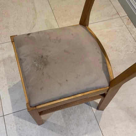 Photo of free IKEA chair, comfortable but stained (New Malden KT3) #2