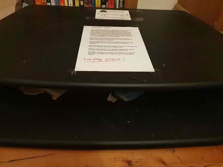 Photo of free Standing desk (Comely Bank EH4) #4