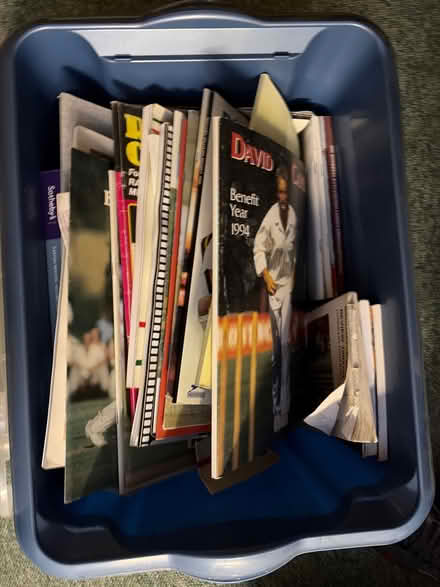 Photo of free Northants cricket benefit books (Dallington NN5) #1