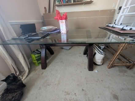 Photo of free Glass dining table (Carling) #1
