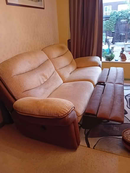 Photo of free 3 seat recliner (Waltham Abbey EN9) #3