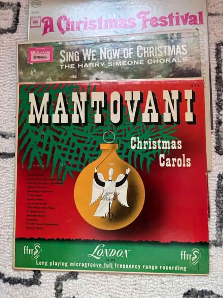 Photo of free 5 Vintage Christmas Vinyl Records (Rego Park) #2