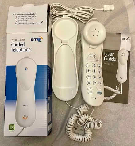 Photo of free BT Duet 20 corded telephone (Heswall CH60) #1