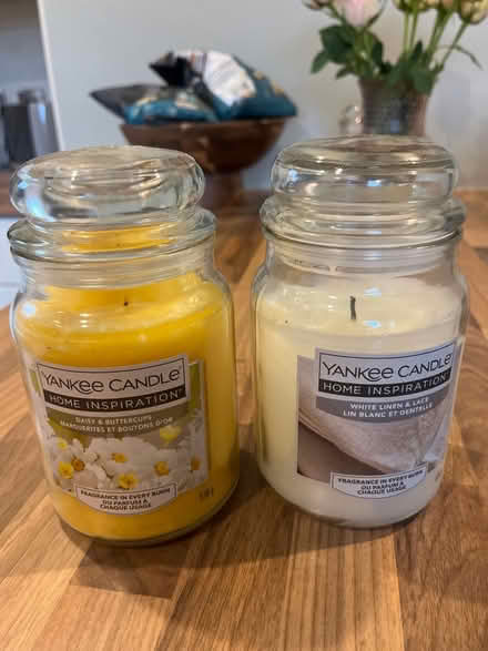 Photo of free 2 Yankee candles been lit once (Oakdale,Poole BH15) #1