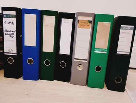 Photo of free 7 Arch lever folders (Amersham HP6) #1