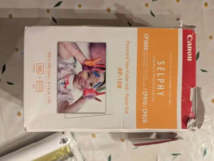 Photo of free Paper and ink cartridges for Canon Selphy (Chinley SK23) #4