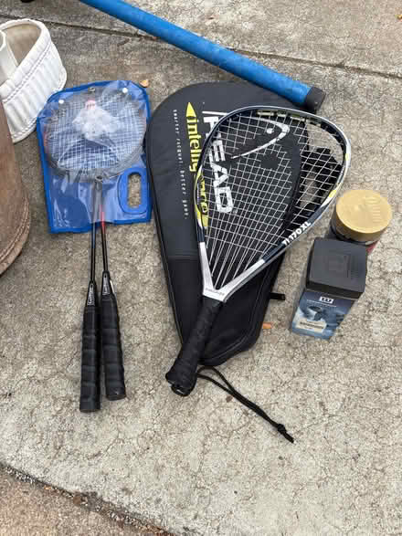 Photo of free Tennis racket and badminton set (Willow Glen) #1