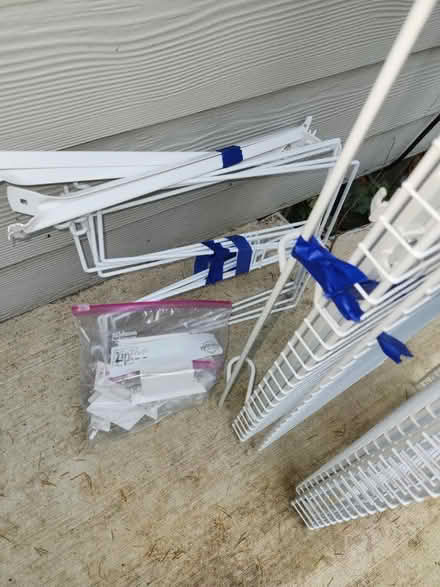 Photo of free Wire shelves and hardware (Fall City) #2