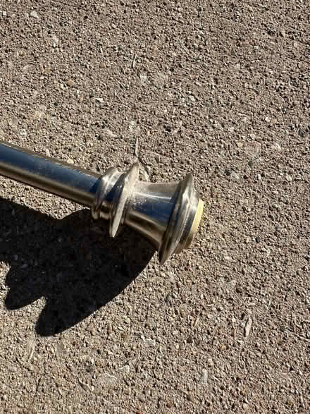 Photo of free 6ft chrome shower curtain rod (Unincorporated north Wheaton) #1