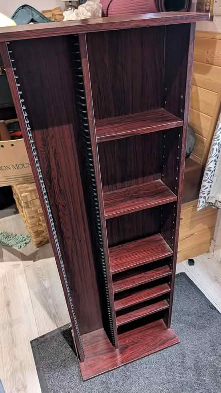 Photo of free CD Storage in Walnut veneer (BT48) #1