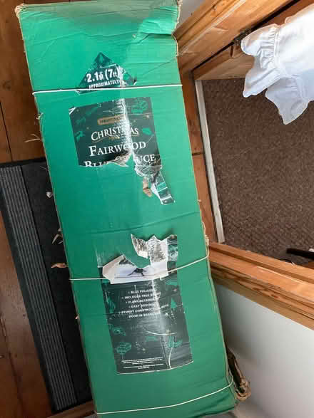 Photo of free 7ft Christmas tree (Portchester PO16) #1