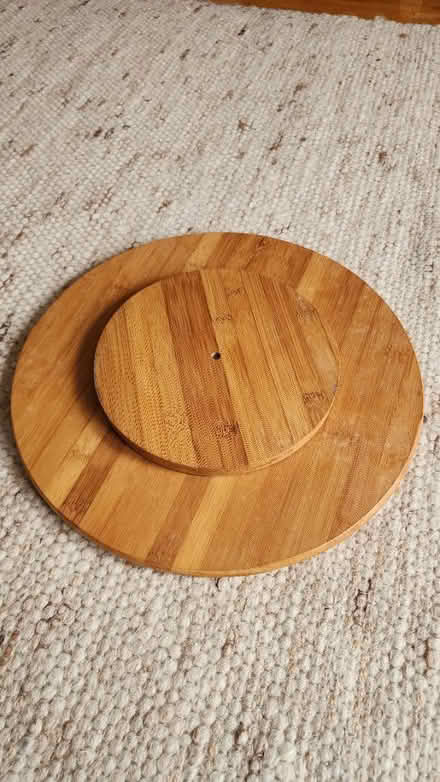 Photo of free Lazy Susan and cover (E12th ave S - 11229) #3