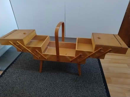 Photo of free Wooden sewing box (North Kensington W10) #2