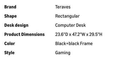 Photo of free Small Computer desk (Fairfield Area) #2