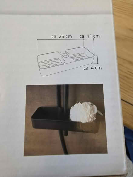 Photo of free Black Shower Caddy (Moortown LS17) #4