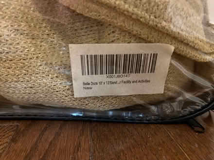 Photo of free Sun shade 10’ x 13’ (Columbia Heights) #2