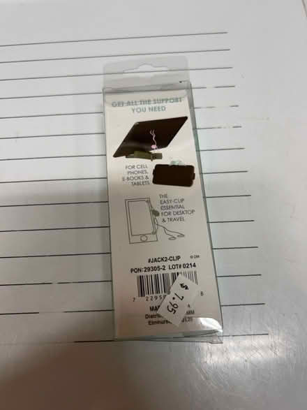 Photo of free Phone stand clip (east Petaluma) #2