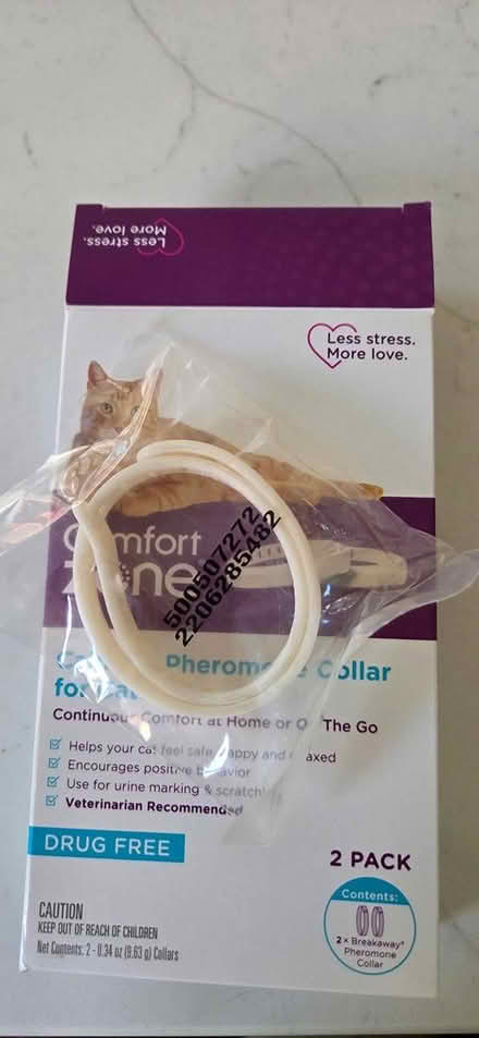 Photo of free Cat Calming Collar (Bowie) #1