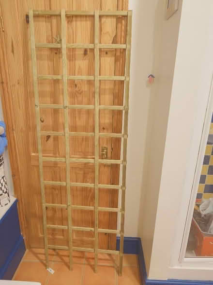 Photo of free Wooden trellis 6 foot x 2foot unused (Castle MK40) #1