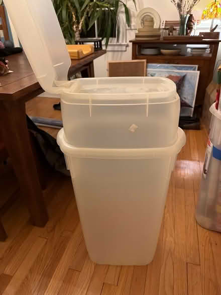 Photo of free Wrapping paper storage bin (Metuchen NJ) #1